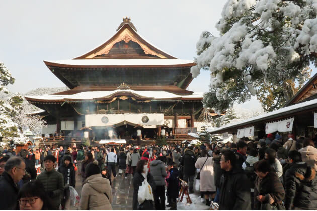 善光寺のお正月行事